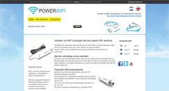 Desktop Screenshot of powerwifi.nl